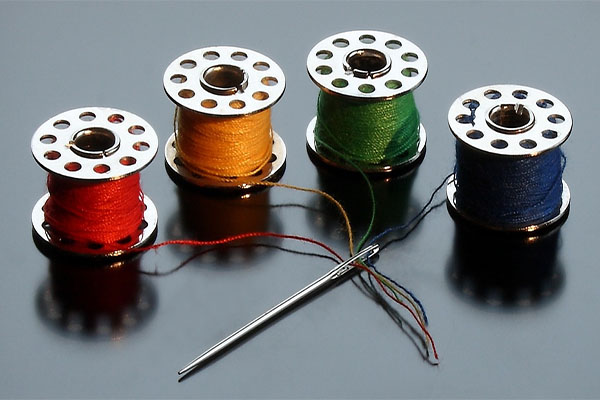 trucos para coser con hilo elástico